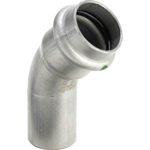 Viega - Bogen 45 Grad SANPRESS Inox 2326.1 18mm I/A Edelstahl