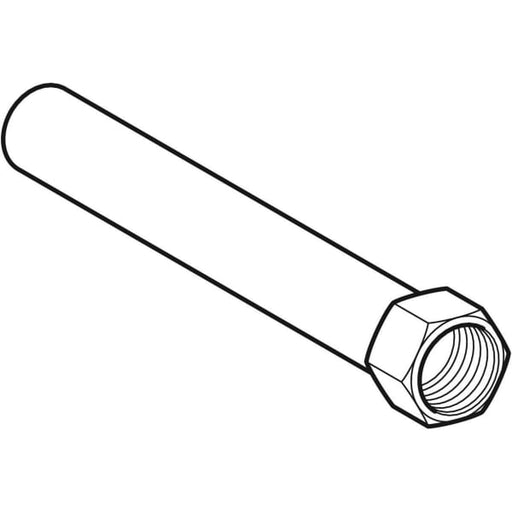 Geberit Vertriebs - Niro Übergangsmuffe mit IG Einschubende, Du: 22mm - 1/2, # 90935