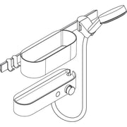 Hansgrohe - Bundle WallStoris 105 3jet Brausethermosstat 700 mattweiß