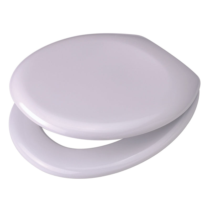 Hamberger Sanitary - WC-Sitz PAGETTE-RONDO m.Deckel, m.Edelstahlbefestigung, weiß