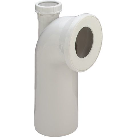 Viega - WC Anschlussbogen 90 Grad 3811.1 50mm Kunststoff weiss