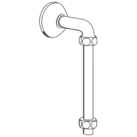 Grohe - Abgangsbogen o.Thermometer 12408 m.Quetschverschraubungen 3/4x1 chrom