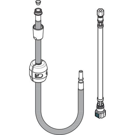 Hansgrohe - Schlauchanschluss BS/DN8/Schraub. Glideflex/1750 96921000
