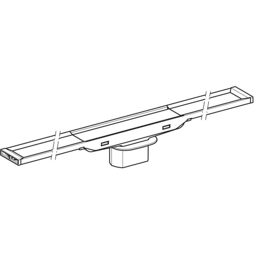 Geberit Vertriebs - CleanLine20 Duschrinne, 30-110 cm Edelstahl gebürstet, Bj. 2025
