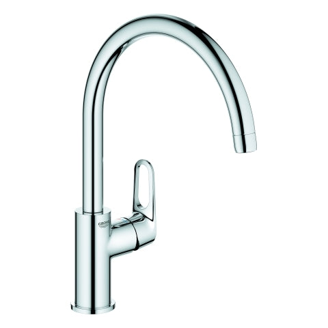 Grohe - EH-SPT-Batterie BAUFLOW 31538 hoher Auslauf GROHE ZERO chrom