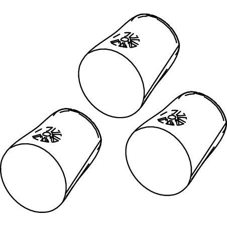 TECE SE - TECEone Duschstabkappe medium (3 x) 90