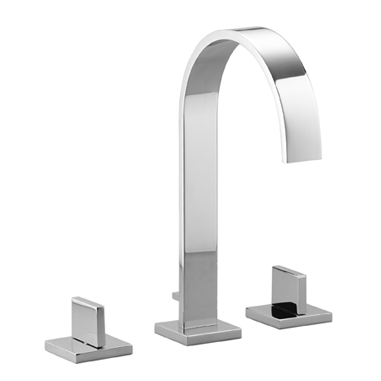 Dornbracht - WT-3-Lochbatt. mit Ablaufgarnitur MEM 20713782 Dark Platinum gebürstet