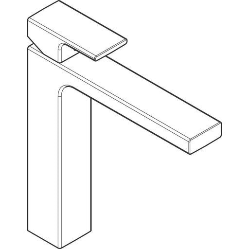Hansgrohe - Waschtischmischer 190 VERNIS Shape ohne Ablaufgarnitur chrom