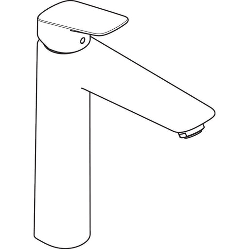 Hansgrohe - Waschtischmischer 190 Logis ohne Ablaufgarnitur mattschwarz