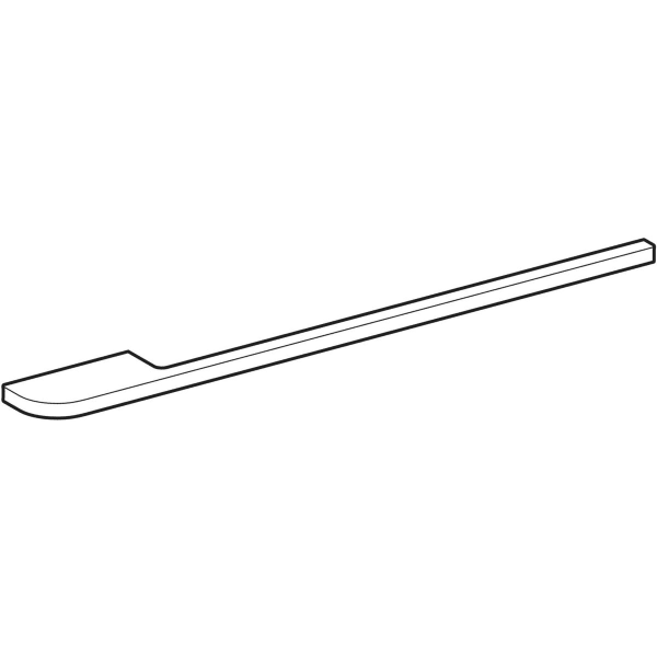 Geberit Vertriebs - Handtuchhalter, 400x10x40mm rund, verchromt
