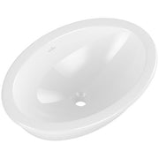 VILLEROY & BOCH - Einbauwaschbecken Loop&Friends 660x 470mm Oval o. ÜL. Weiß Alpin CeramicPlus