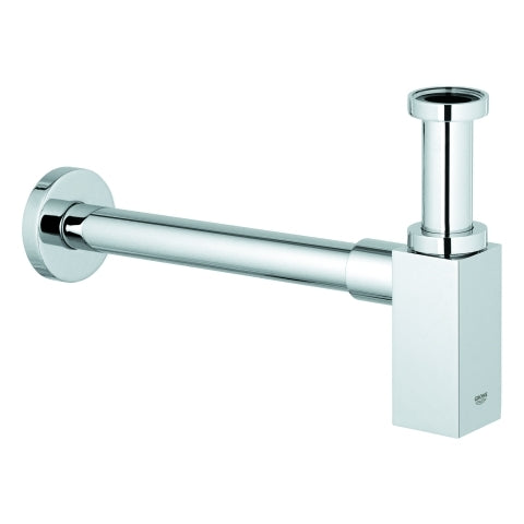 Grohe - Geruchsverschluss eckig 40564 für Waschtisch Körper aus Messing chrom
