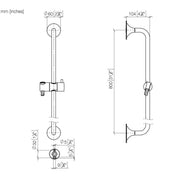 Dornbracht - Duschgarnitur VAIA 26413809 chrom