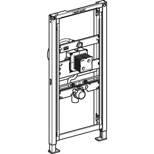 Geberit Vertriebs - Duofix Element für Urinal 112-130 cm Universal für verdeckte Urinalsteuerung