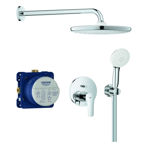 Grohe - UP-Duschsystem Eurosmart 25288 mit FMS/SmartBox/Kopfbr./WH-Set chrom