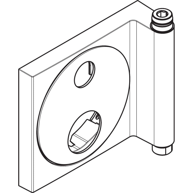 Hansgrohe - Rosette RAINDANCE SHOWERPIPE UP chrom
