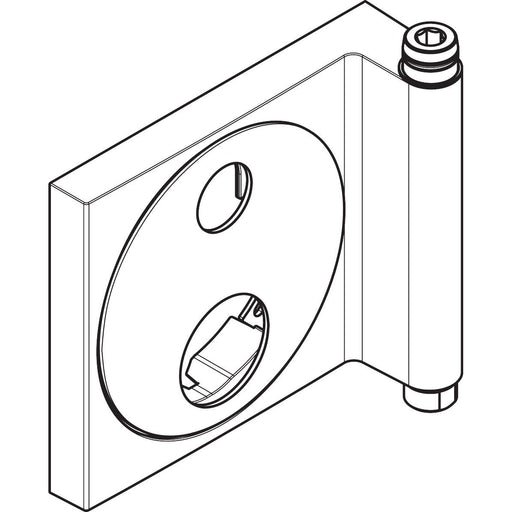 Hansgrohe - Rosette RAINDANCE SHOWERPIPE UP chrom