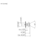 Dornbracht - Seitenbrause übergreifend rund 28518979 messing