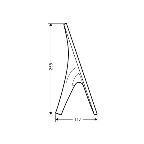 Hansgrohe - Standspiegel AXOR MASSAUD 42240000