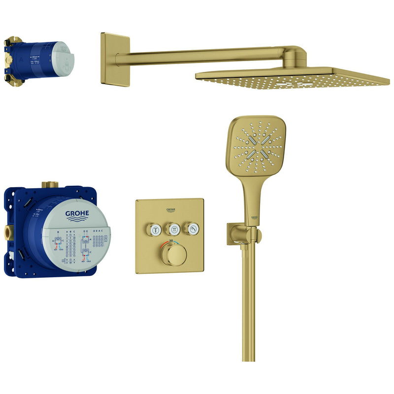 Grohe - UP-D.system Grohtherm SmartControl 34864 THM e. Form 3 ASV cool sunrise geb