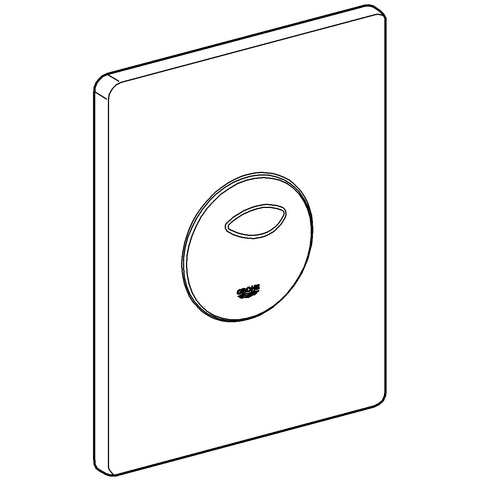 Grohe - WC-Betätigung SKATE 38862 für AV1 2-Mengen o. Start/Stopp Bet.alpinw