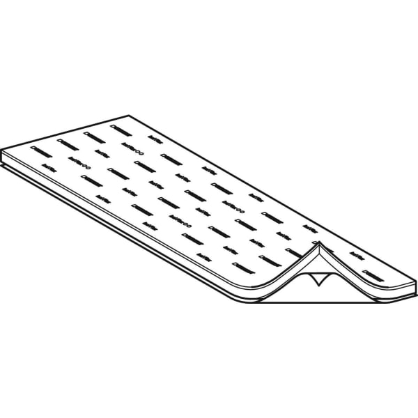 Geberit Vertriebs - Rohrzuschnitt Isol Flex d110 selbstklebend