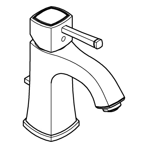 Grohe - EH-Waschtischbatterie Grandera 24369 M-Size Zugst.-Ablaufgarnitur chrom