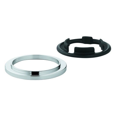 Grohe - Grundplatte 48052 für Einloch- Waschtisch-/Bidetbatterien chrom