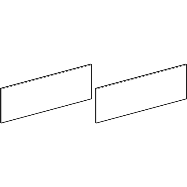 Geberit Vertriebs - Schubladenfront grau zu XENO2 WTU 807142
