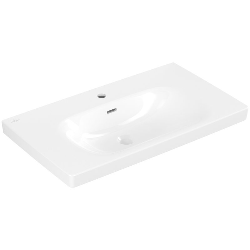VILLEROY & BOCH - SchrankWT Skyla 5A5180 800x460mm re-eckig 1HL. m. ÜL. Weiß Alpin cplus