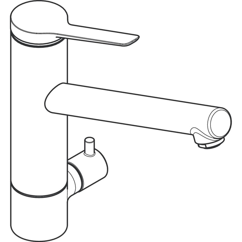 Hansgrohe - Spültischmischer 200 Zesis M33 Geräteabsperrventil 1jet CoolStart chrom
