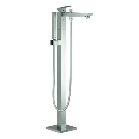 Grohe - EH-Wannenbatterie EUROCUBE 23672_1 Fertigmontageset Bodenmontage supersteel