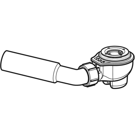 Geberit Vertriebs - Duschwannenablauf 52-9 d40/50 Anschlussbogen