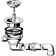 Viega - Ablaufventilset 7139.15 Kunststoff weiss