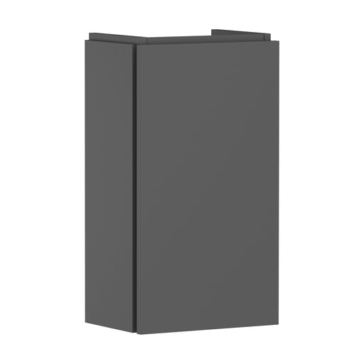 Hansgrohe - WTU 340x240mm HWB Anschlag links schiefergrau matt