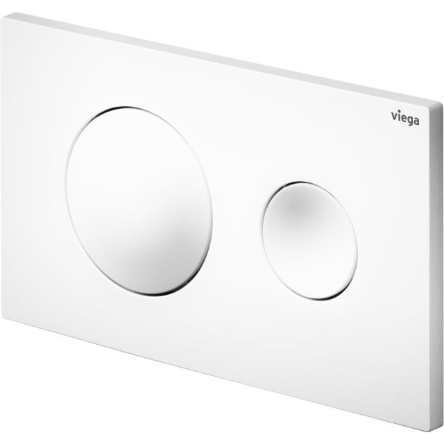 Viega - WC Betät.-Pl. VISIGN for Style 20 8610.1 aus Kunststoff weiß alpin