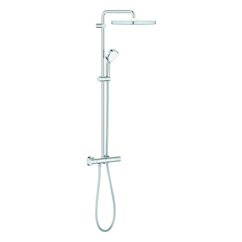 Grohe - Duschsystem TEMPESTA C 250 Cube 26689 mit THM Brausearm 390mm chrom