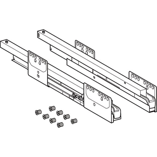Geberit Vertriebs - Auszugschienen 400mm, RENOVA Nr.1 Plan WT-US ab 600mm