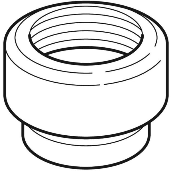 Geberit Vertriebs - PE Übergang mit Innengewinde 40x3/4 360.720.16.1