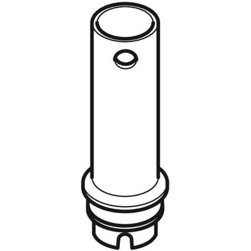 Geberit Vertriebs - Standrohr aus PMMA (Plexiglas) glanzverchromt