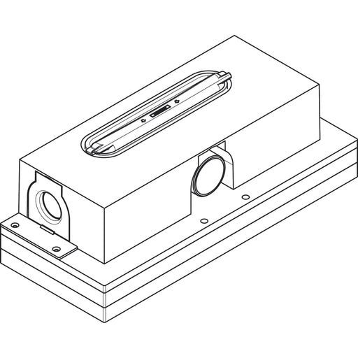 Hansgrohe - uBox universal GK für Duschrinnen Ablaufgehäuse für Standardinstallation