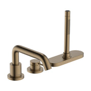 Hansgrohe - TECTURIS S 3-Loch Wannenrandmischer mit sBox brushed bronze