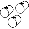 TECE SE - TECEone Duschstabkappe medium (3 x) 90
