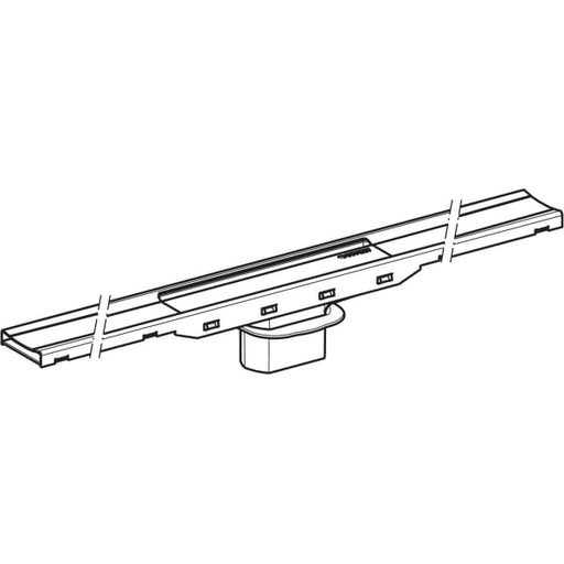 Geberit Vertriebs - CleanLine80 Duschrinne 30-130cm Edelstahl poliert / Edelstahl gebürstet