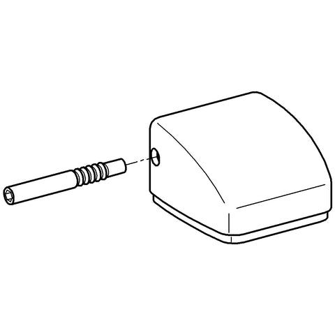 Grohe - Kappenhebel 43052 komplett für Urinal-Spüler Aufputz chrom
