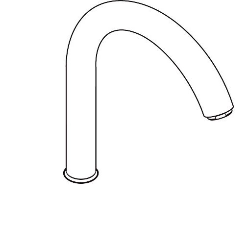 Hansgrohe - Auslauf für Spültischmischer Standmodell chrom