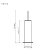 Dornbracht - Toiletten-BG Serienneutral 84910979 messing gebürstet