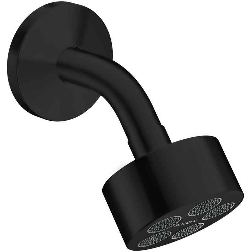 Hansgrohe - Kopfbrause AXOR One 75 1jet EcoSmart mit Brausearm mattschwarz