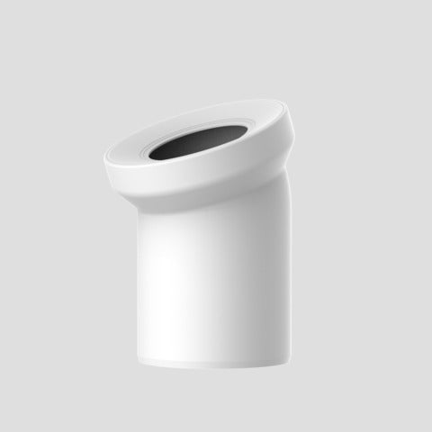 Sanitärtechnik Eisenberg - WC-Anschlussbogen 22Gr DN100 weiß