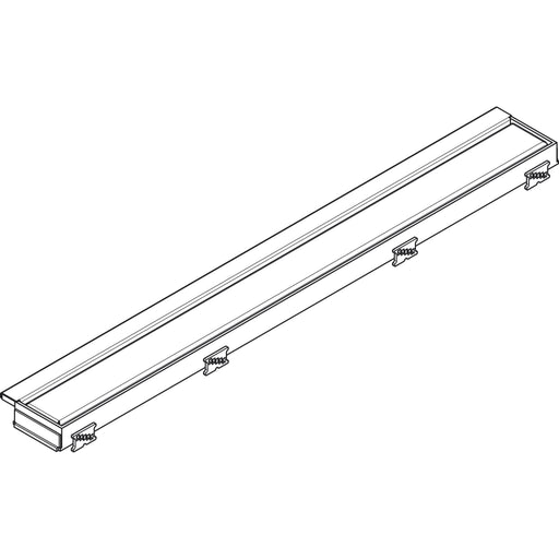 Hansgrohe - Duschrinne RAINDRAIN Match 700 mm mit höhenverstellbaren Rahmen MW